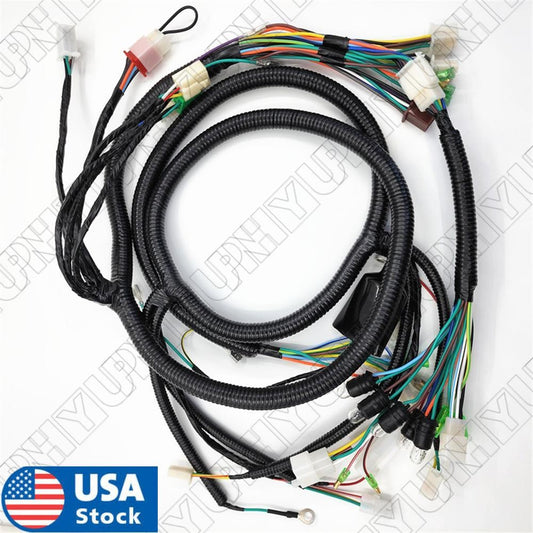 Complete Main Wiring Harness for GY6 TaoTao 139QMB Chinese Scooter Moped 50cc Q