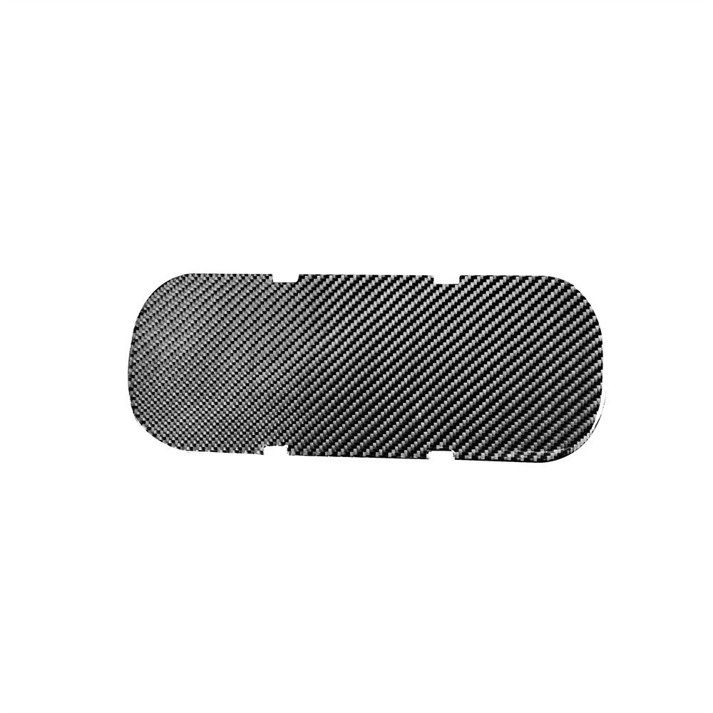 3x Carbon Fiber for Co -pilot Storage Box Cover Trim For 6 E63 E64 2004-10 v