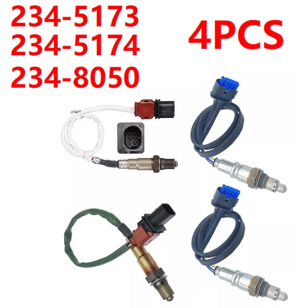 NEW 4X Fits 18-20 for Ford F-150 XL XLT 2.7L Turbo Up+Downstream Oxygen Sensor
