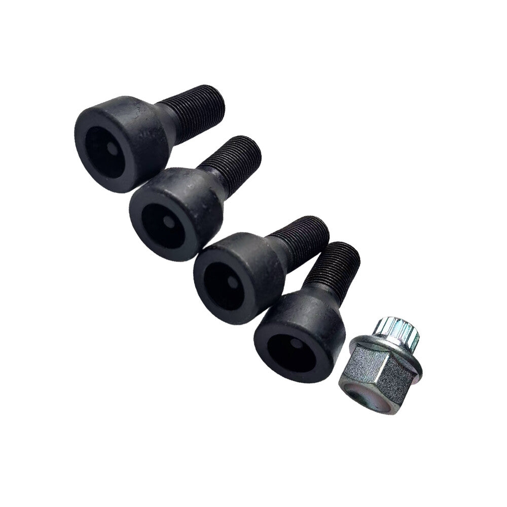 36136776076 Wheel Lock Lock Bolt Kit M14x1.25 Fit for BMW E70 F01 F02 F06 F10 F12 Q
