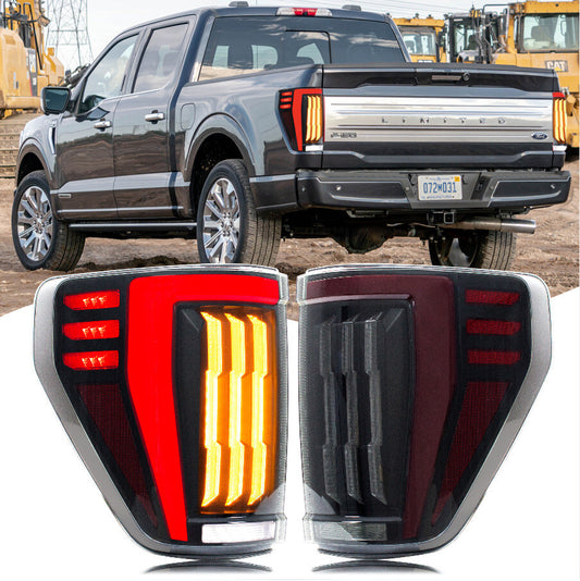 for Ford F-150 F150 XL STX 2021 2022 2023 Sequential Rear Lights