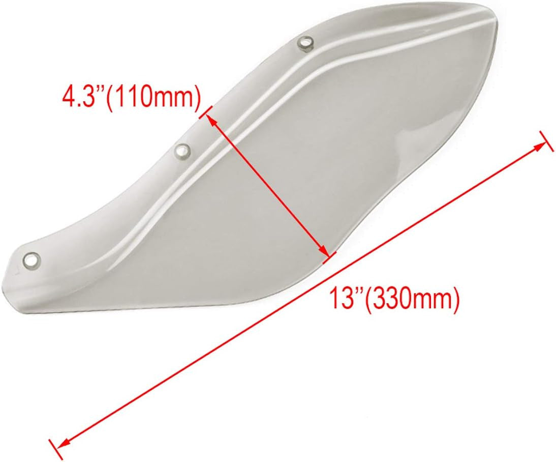 The rectified batwing side deflector wing is suitable for Harley Electra Glide 1996 - 2013 - n