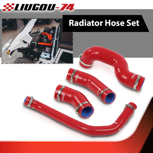 Suitable for Hummer 12339160/12339162/12339159/12346 red radiator hose set, brand new- v