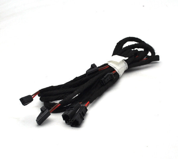 2x SPEAKER ADAPTER PLUG CABLE Y splitter tweeter Pillar for Audi A4 B9 2017 up