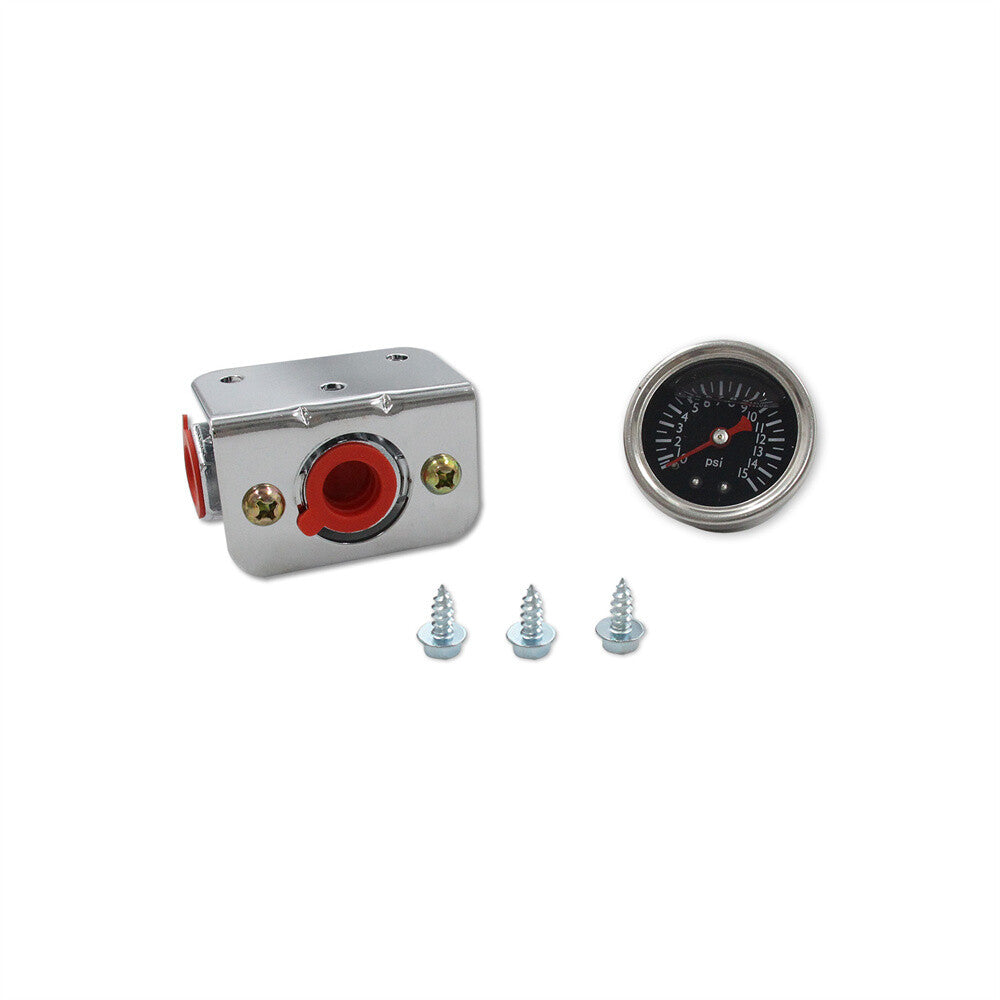 1Set Car Low Fuel Pressure Regulator Repair For Carburetor Carb 1-4 PSI 12-804 Q