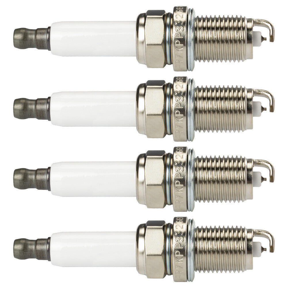 4x for BMW E60 E63 E64 E65 E66 E53 4.8 Double Platinum Spark Plugs Q