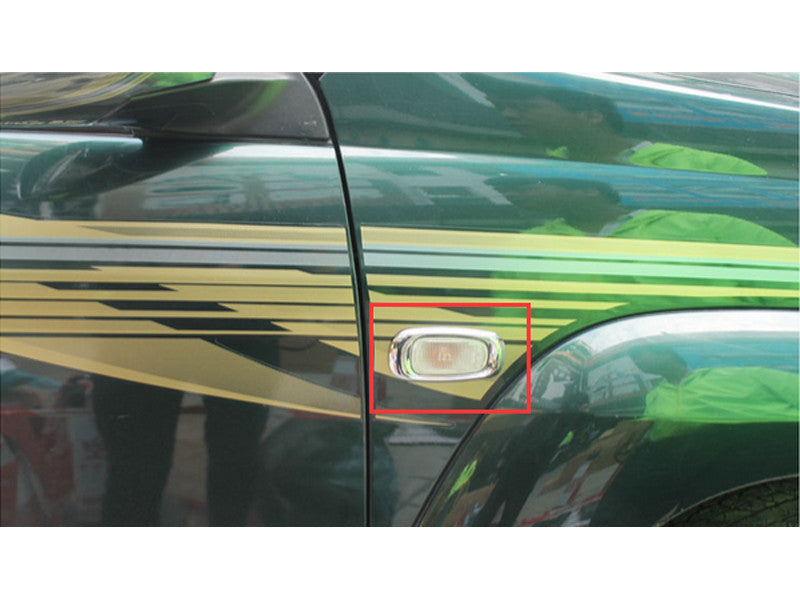 2pcs for Honda Accord 2023-2024 Chrome Front Fog Light Lamp Cover Trim Frame v