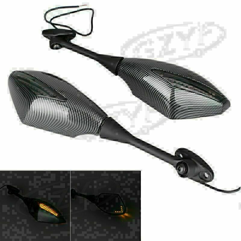 2x LED Turn Signal Light Rearview Mirror fit for Honda CBR600RR & CBR1000RR 2004-08