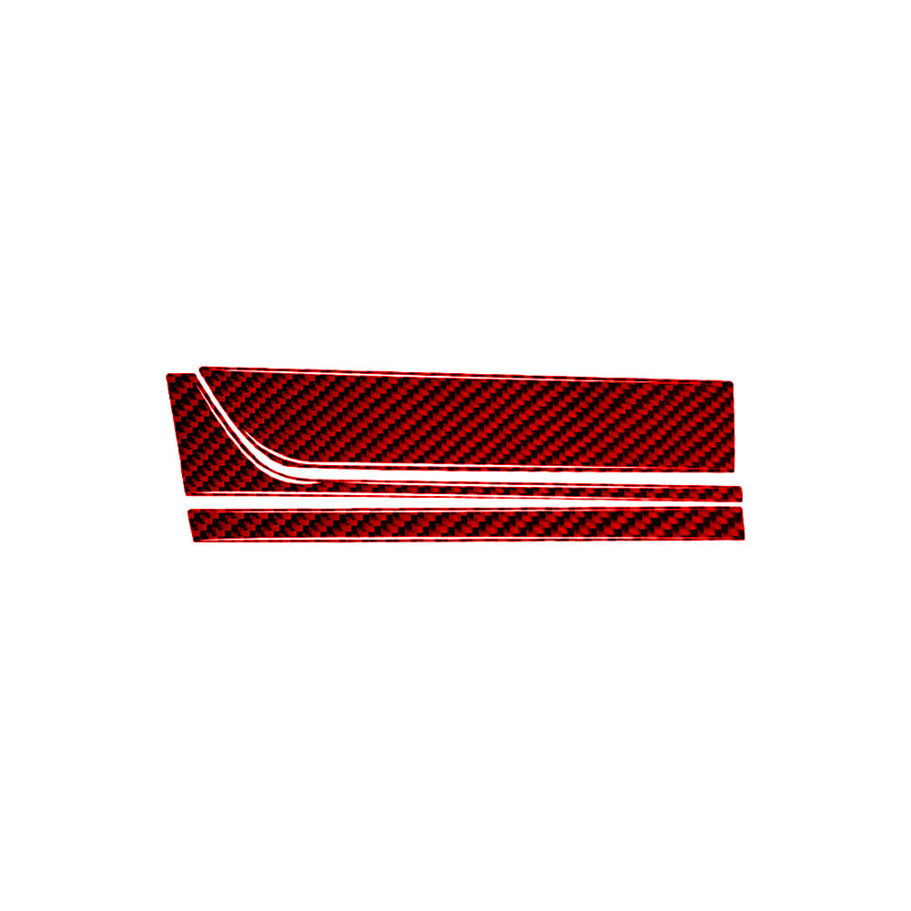 Red Carbon Fiber Mirror Control Button Trim For Tacoma 2012-2015 Type-A v
