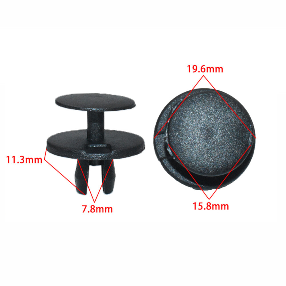 10 Car Hood Sound Insulation Trunk Lining Expanding Fastener Clips for Bmw