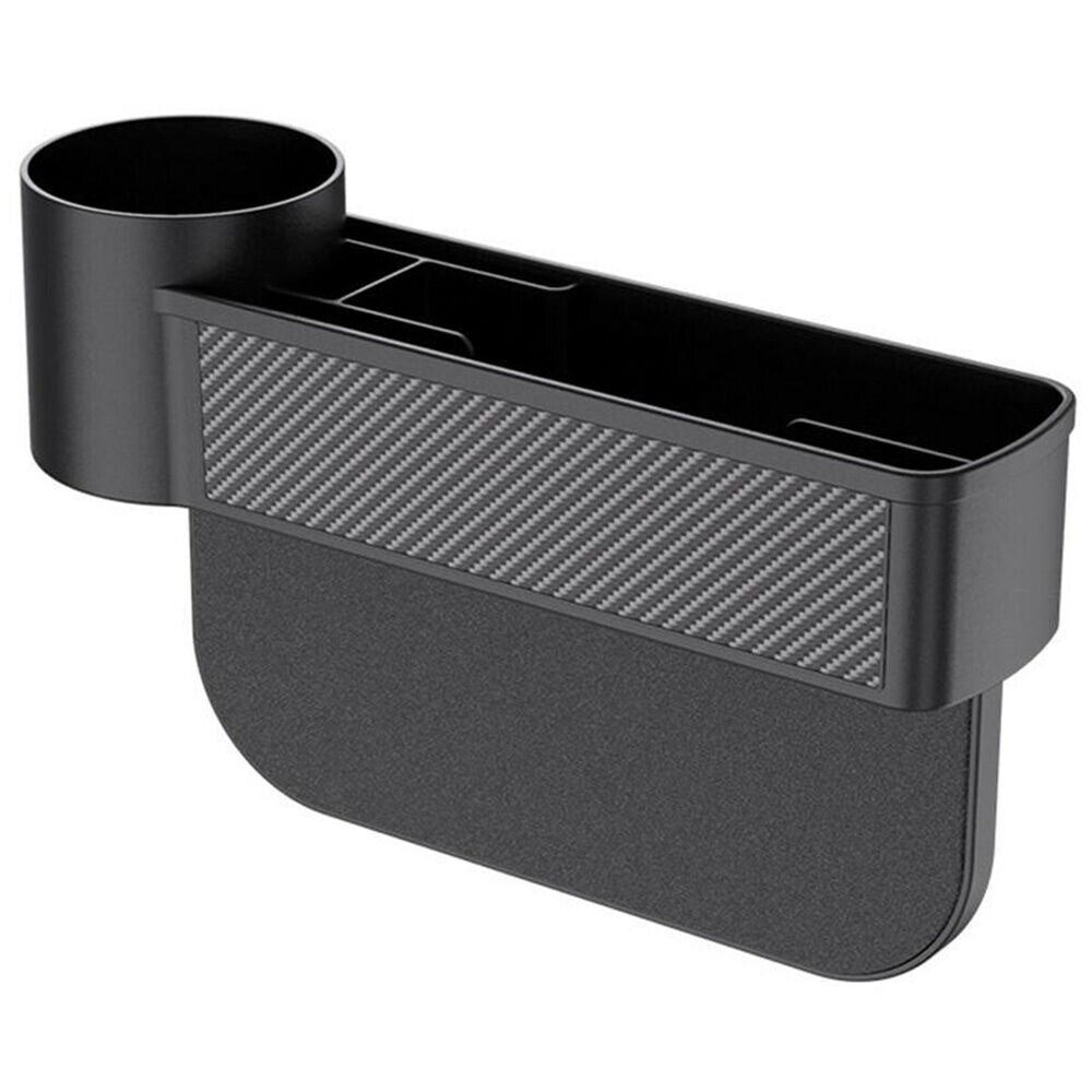 1PC Car for Seat Center Control Crevice Storage Box Gap Pocket Side Cup Holder Black n