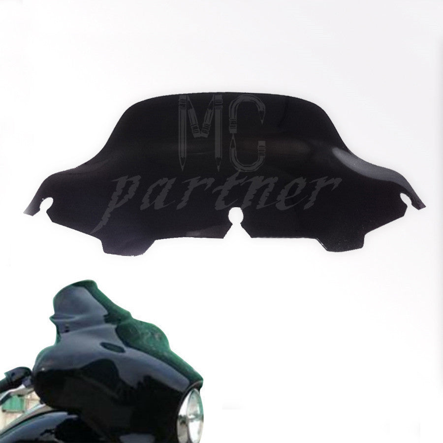 Black 8 Wave Windshield Windscreen for Harley FLHT FLHTC FLHX Touring 1996-2013 Q