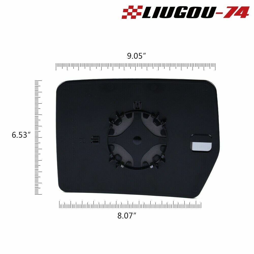 BL3Z17K707A is suitable for the right passenger-side power mirror glass of a 2011-14 for Ford F150.