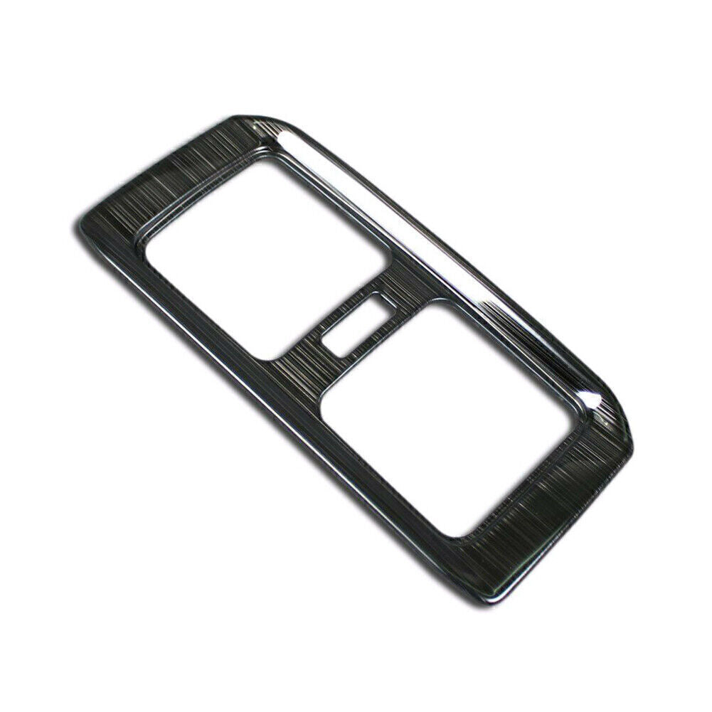 Rear Air Condition Vent Outlet Cover Trim Black Titanium for Toyota RAV4 2019 20