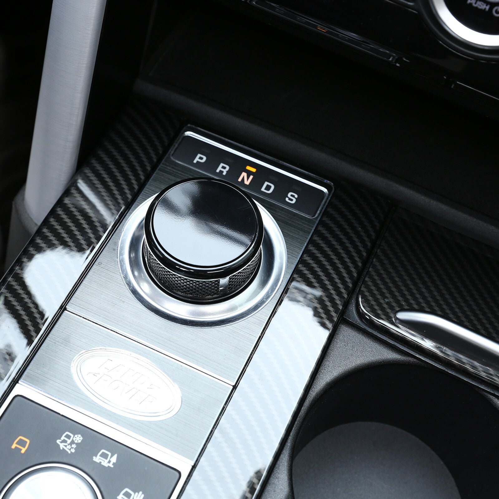 Knob- for Range Rover L405 Black Internal Self-Turning Gear Selector n