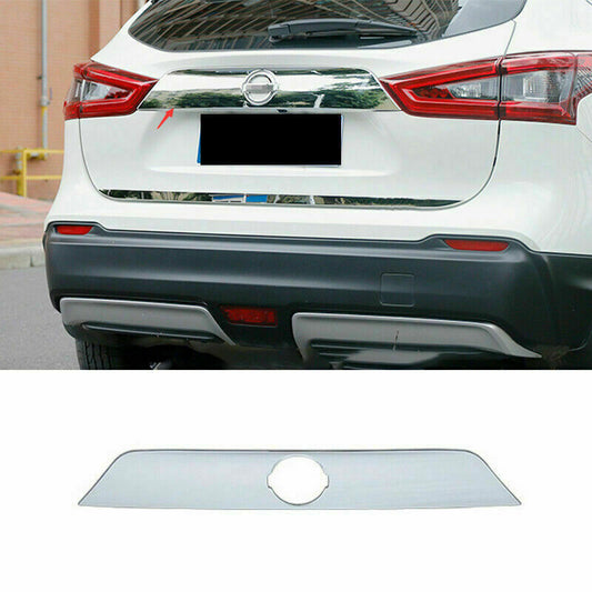 ABS Chrome Tail Door Trunk Lid Cover Panel Trim for Nissan Rogue Sport 2017-2021