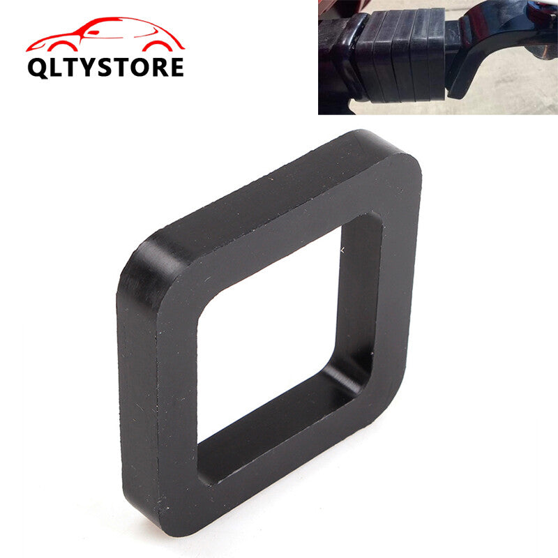 2-inch rubber cushion muffler pad 1-pack trailer hitch receiver reduces tow bell Q