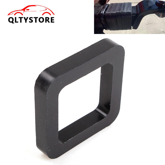 2-inch rubber cushion muffler pad 1-pack trailer hitch receiver reduces tow bell Q