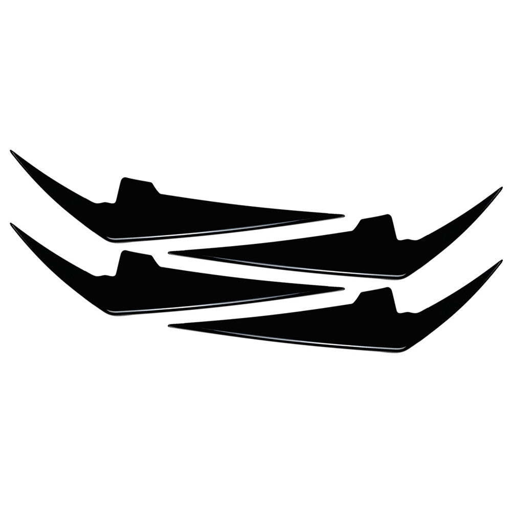 Front Bumper Side Spoiler Splitter for BMW 3 Series G20 G21 LCI M Sport 2023+