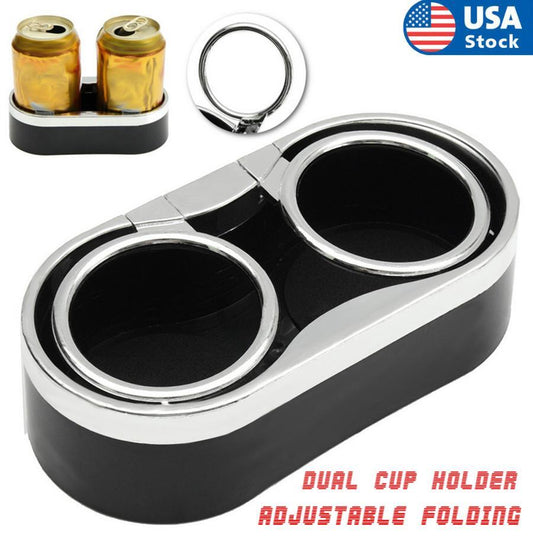 Universal Dual Folding Drink Cup Holder For Boat Marine Car RV Truck for SUV Van UTV Q