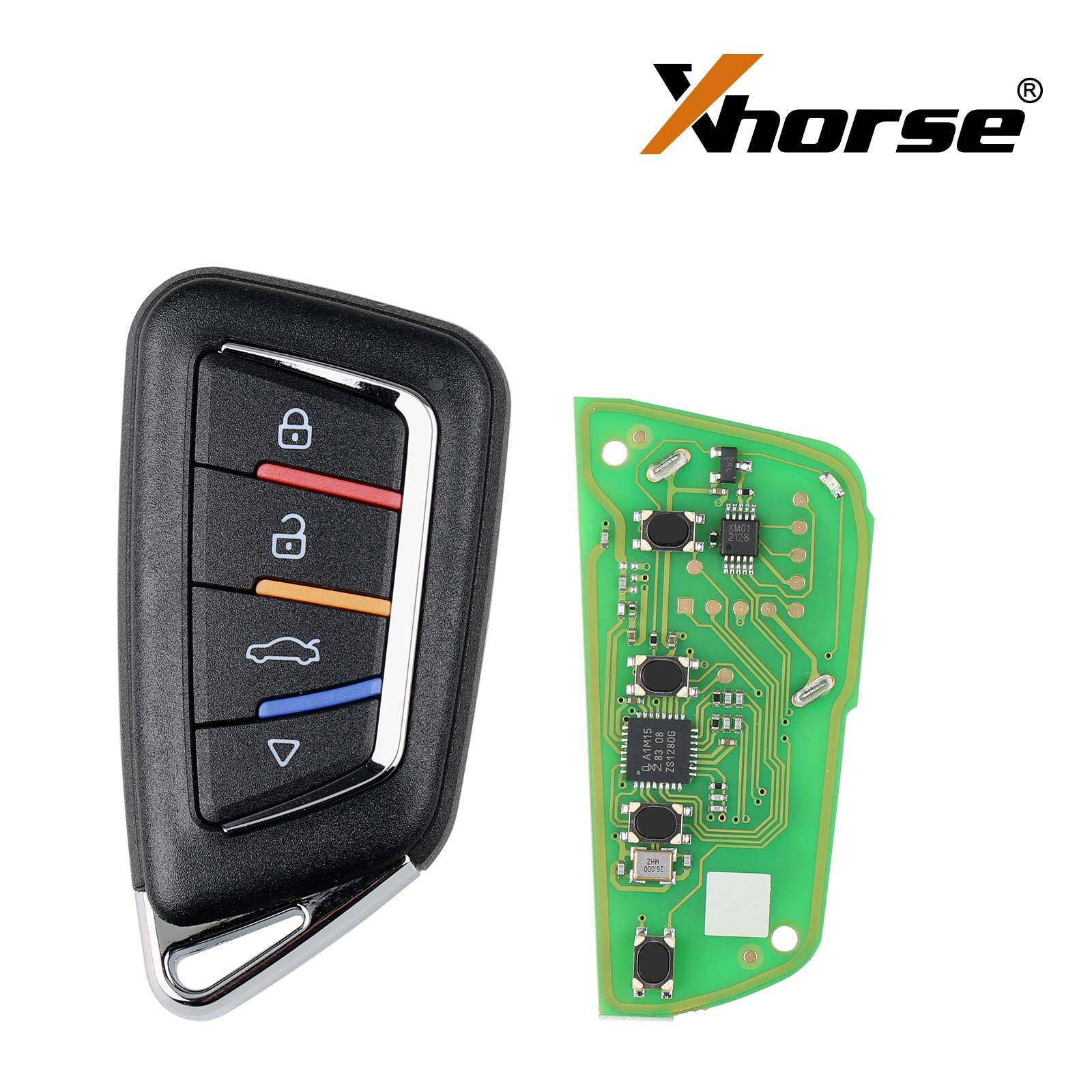 Universal for Smart Remote Key Knife 4 Buttons XSKF30EN for VVDI MAX Tool HK
