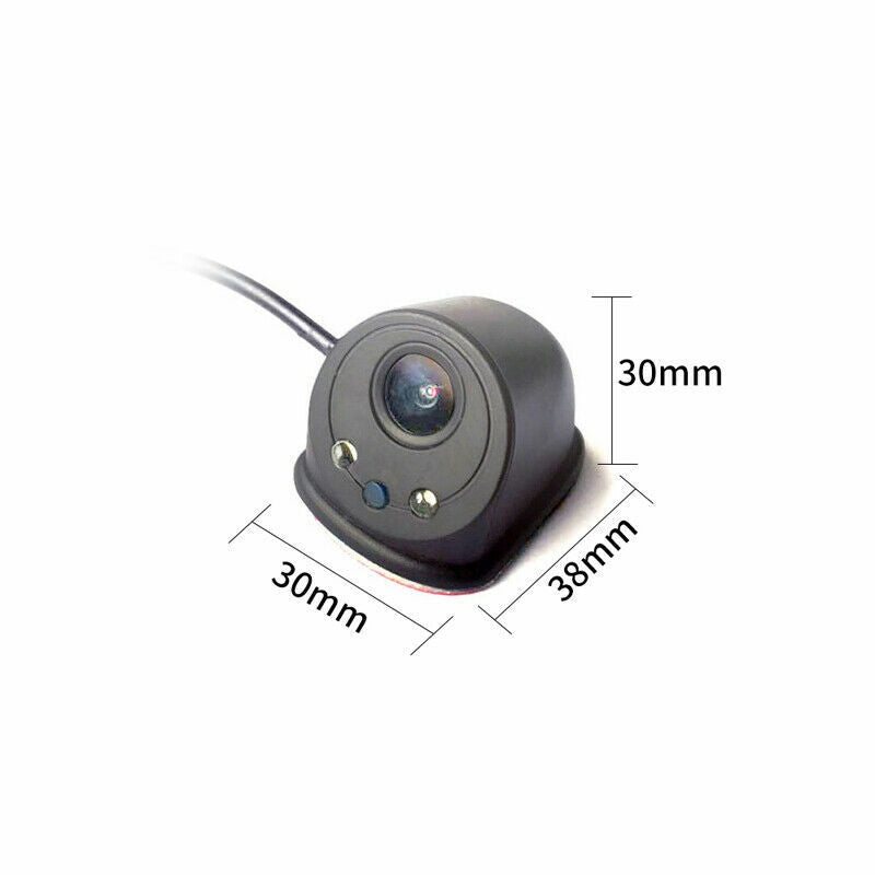 Car Wireless WiFi Blind Spot Camera Front/Right View Side Camera for IOS Android Q