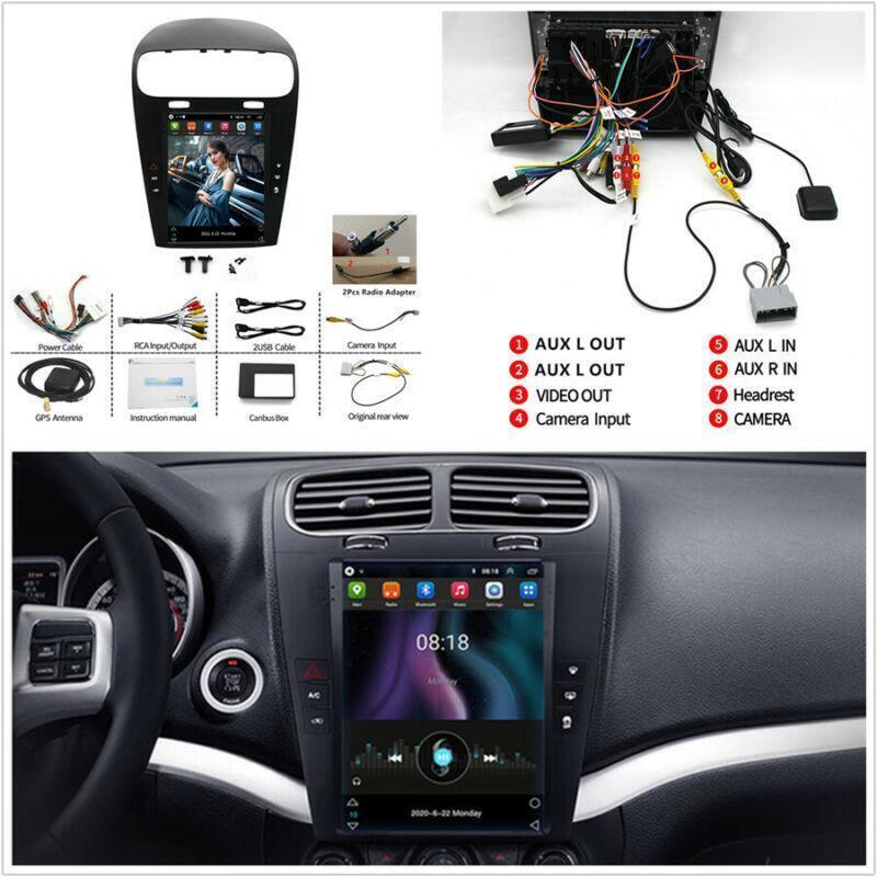 GPS Navi WiFi RDS for Dodge Journey for Fiat Freemont 2012-19 9.7 Car Stereo Radio