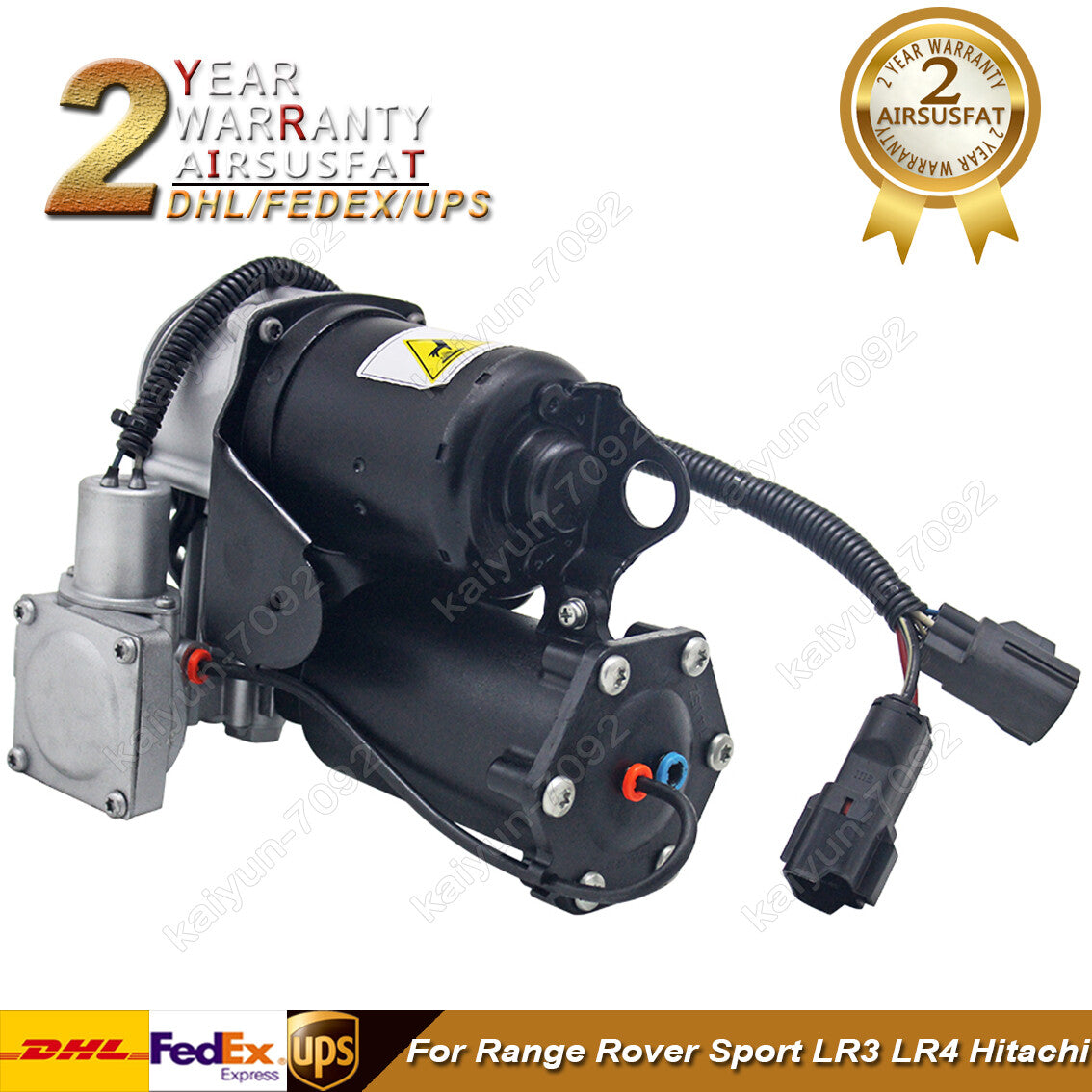for for Range Rover LR3 LR4 Discovery 34 Air Suspension Compressor Pump Hitachi