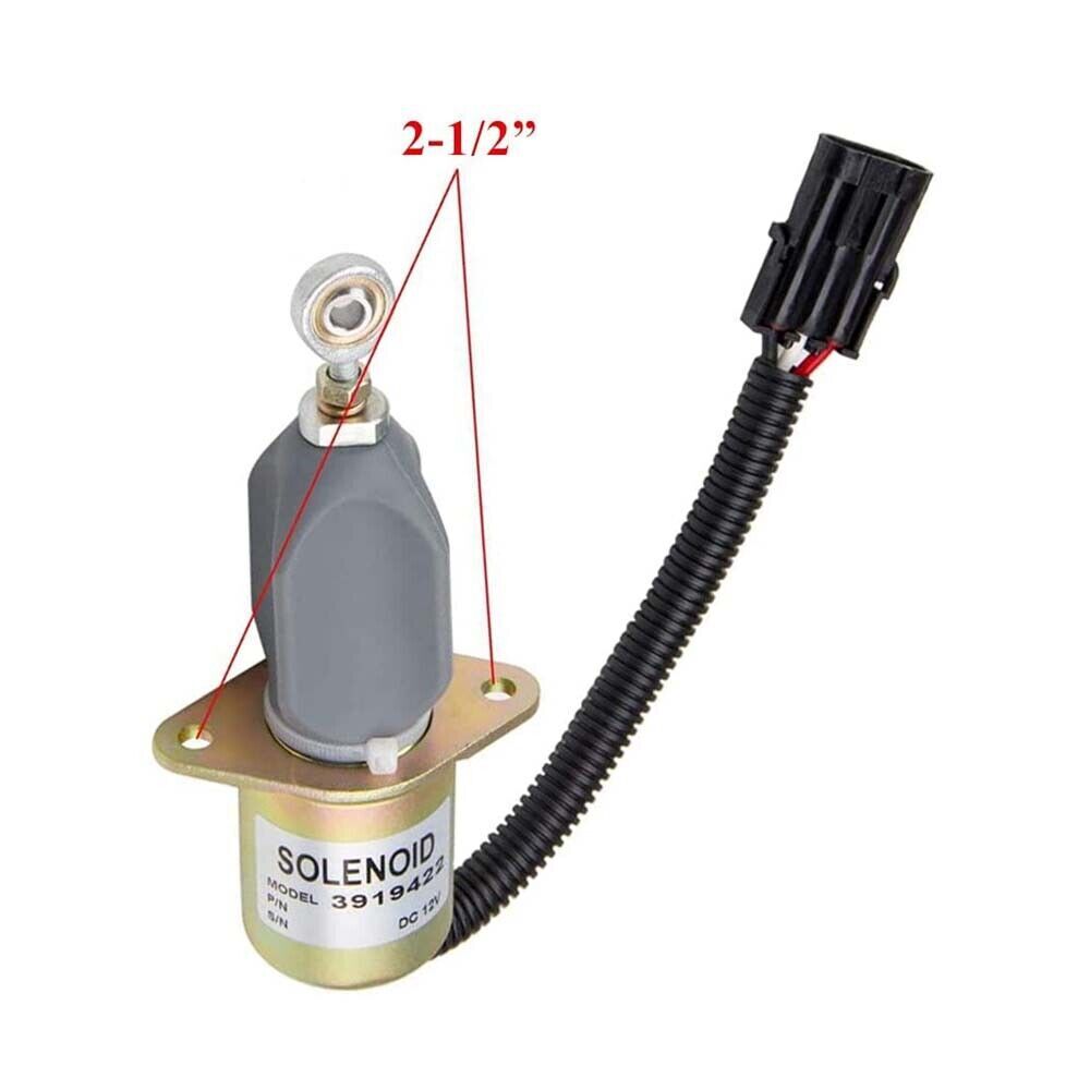1x Fuel Shut off Solenoid 3919422 New Replacement For C B 5.9L 8.3L