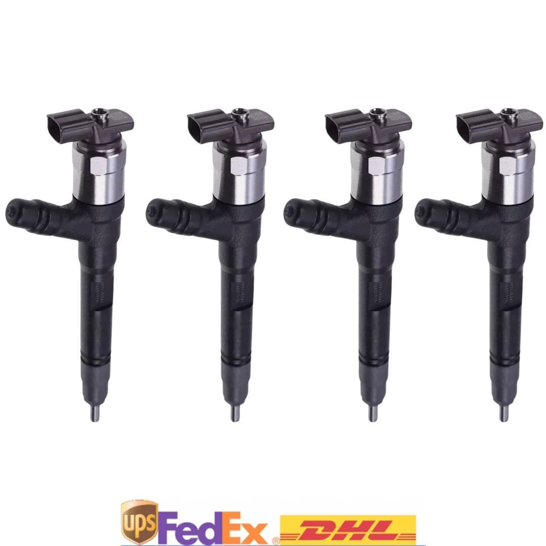 4X Fuel Injectors 295050-1950 8-98247354-0 for ISUZU DMAX 4JK1 1.9L Ddi Euro5