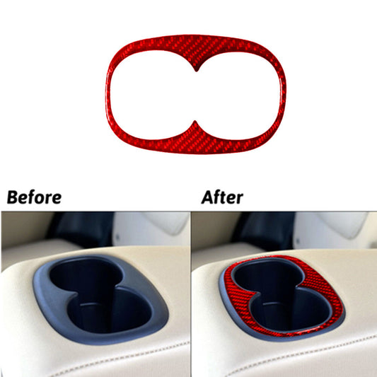 Red Gear Shift Panel Cover Sticker Carbon Fiber For Tacoma 2016-2021 v