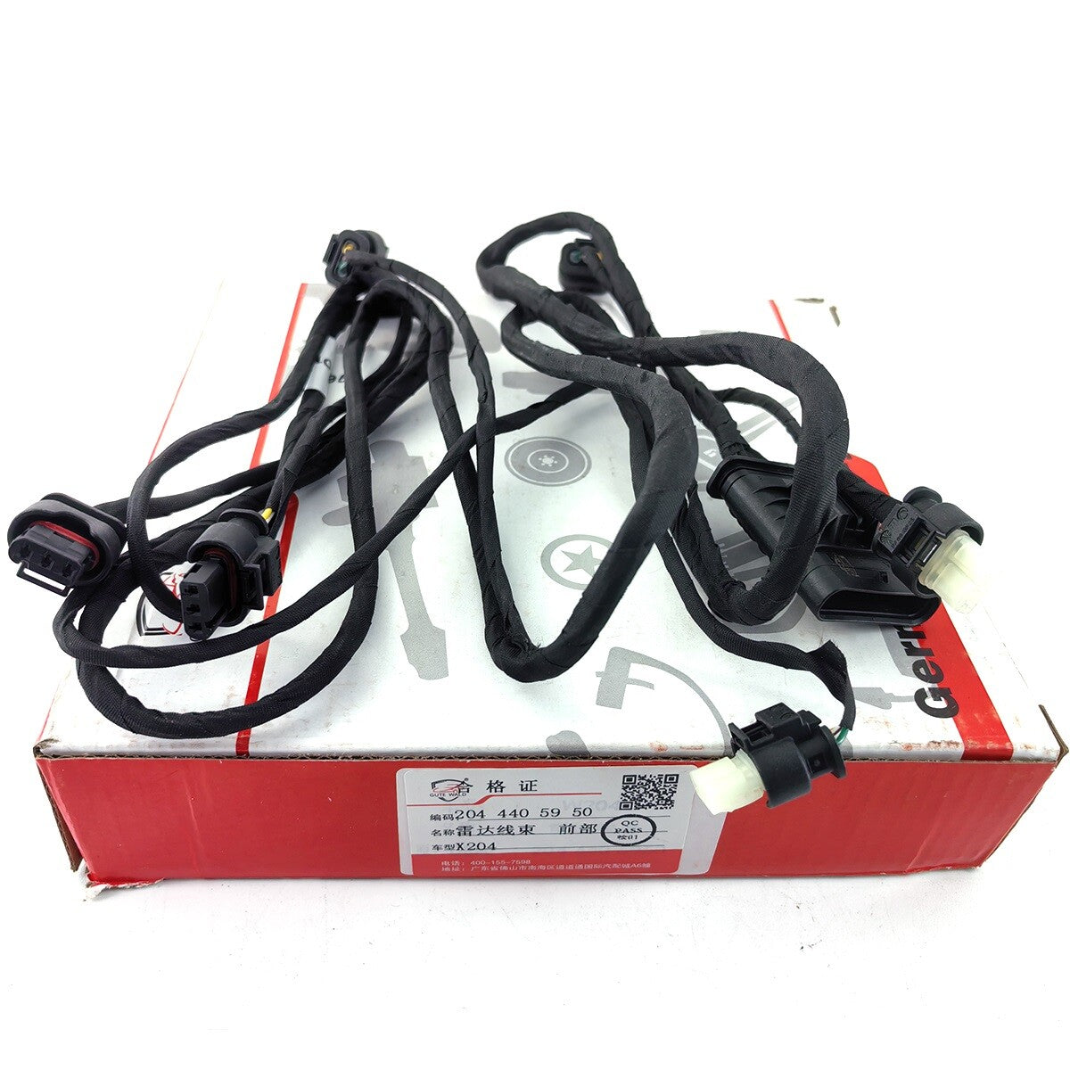 for Mercedes GLX X204 Front Bumper Parking Sensor Wiring Harness A2044405950 Q