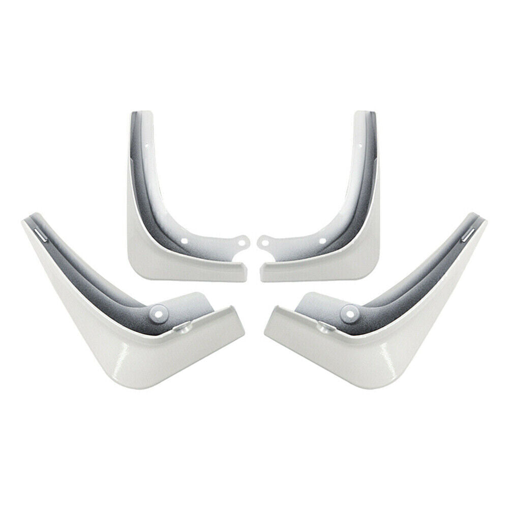 Mud Flaps MudFlaps Splash Guard Fender Mudguard Fit for Tesla Model 3 2017-22 White Q
