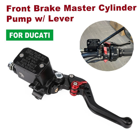 for Ducati Monster 659 696 796 797 821 Front Brake Master Cylinder Pump w/ Lever Q