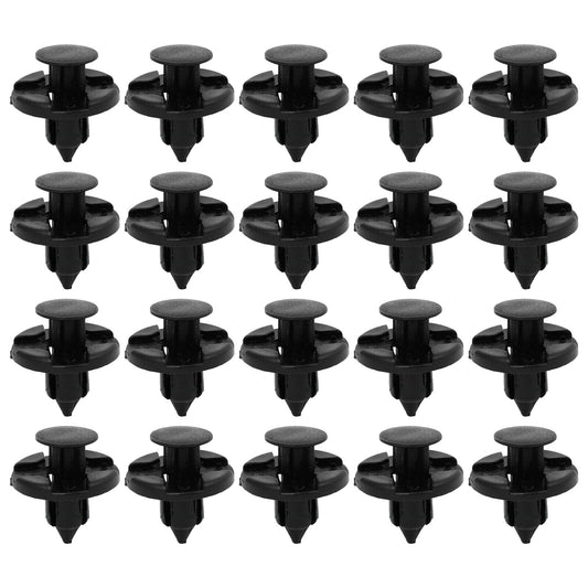 20Pcs Car Plastic Rivet Fastener Mud Flaps Bumper Fender Push Clips for Nissan