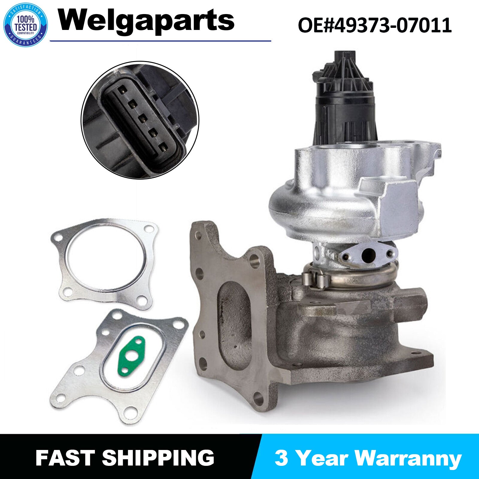 1 Set 49373-07011 Turbo Turbocharger Fits 2016-2021 for Honda for Civic CR-V 1.5L L15B7