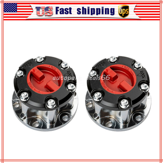 2Pcs Manual Wheel Locking Hub for Toyota T100 Pick Up Truck 4Runner Hilux Q