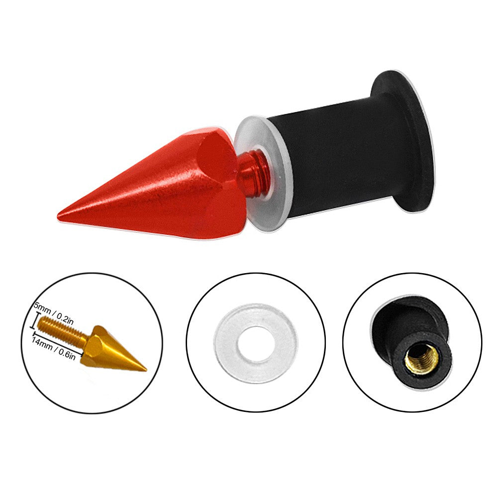 Windshield Wind Screen Spike M5 Screws Nuts Windshields Installation Kit