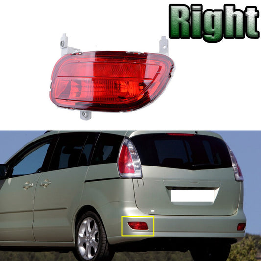 Right Rear Bumper Fog Light Reflection lamp for MAZDA 5 2nd Generation 2008-2010 v