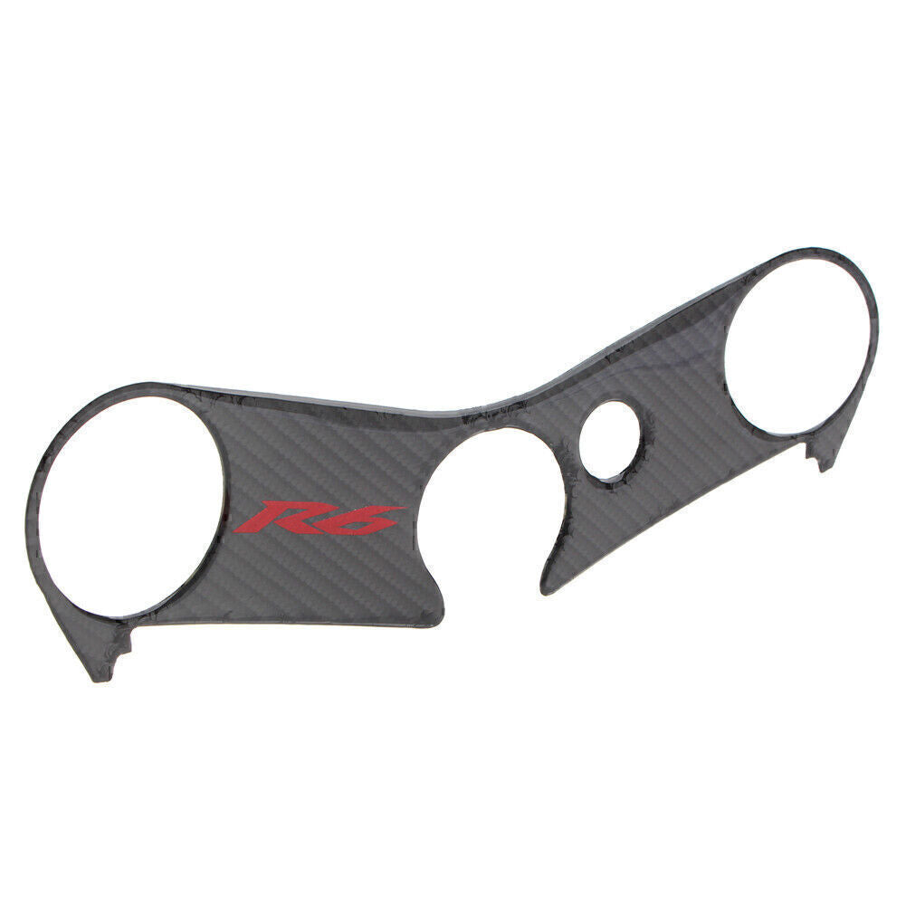 Handle Yoke Cover Protection Sticker Motor Fit for Yamaha YZF R6 2006-2017 Carbon A