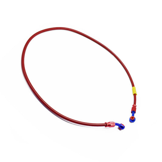 96CM Motorcycle Front Brake Line Braided Steel Oil Hose Line Clutch Pipe Parts v