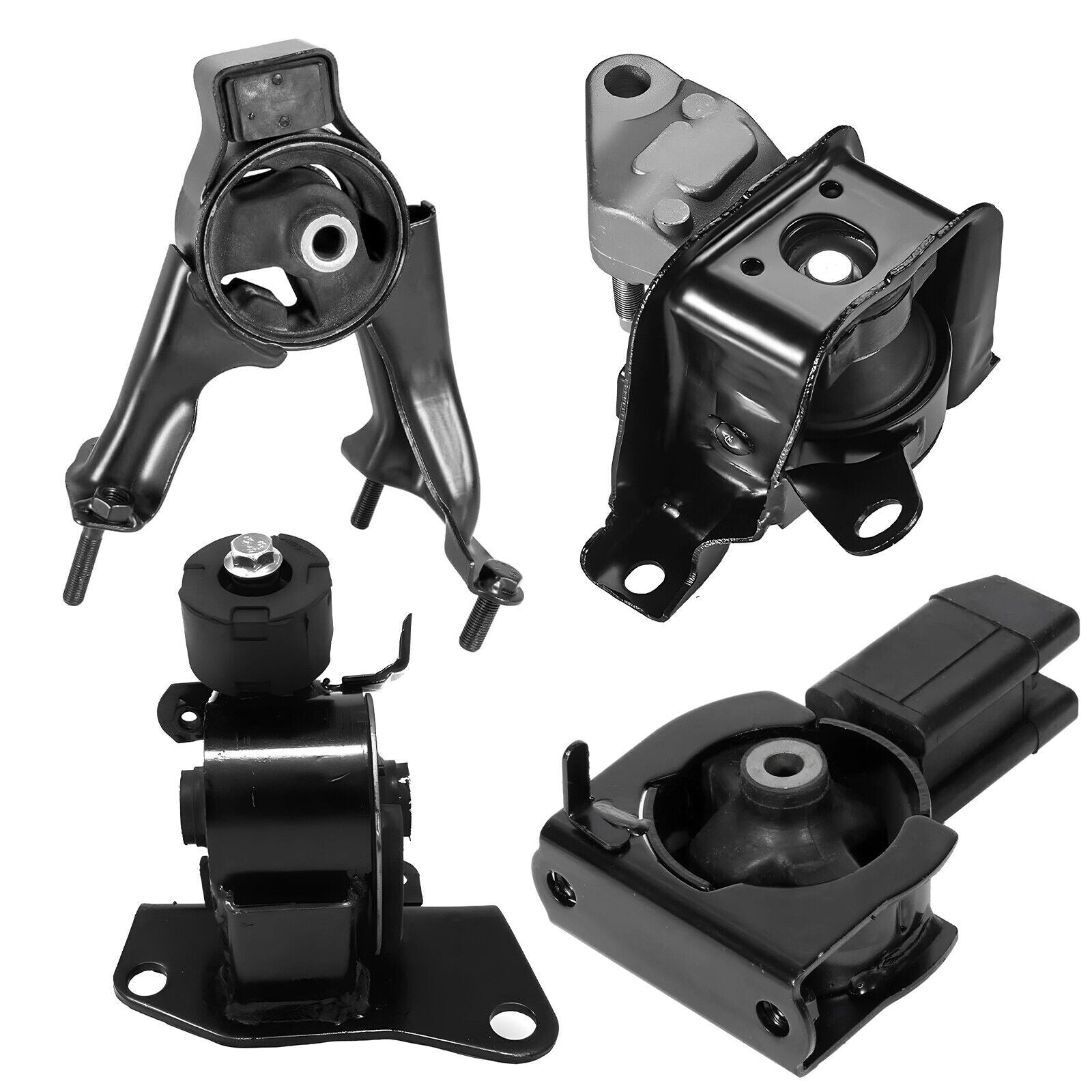 4pcs for 2003-2008 for Toyota for Corolla l4 1.8L AUTO Engine Motor Transmission Mount