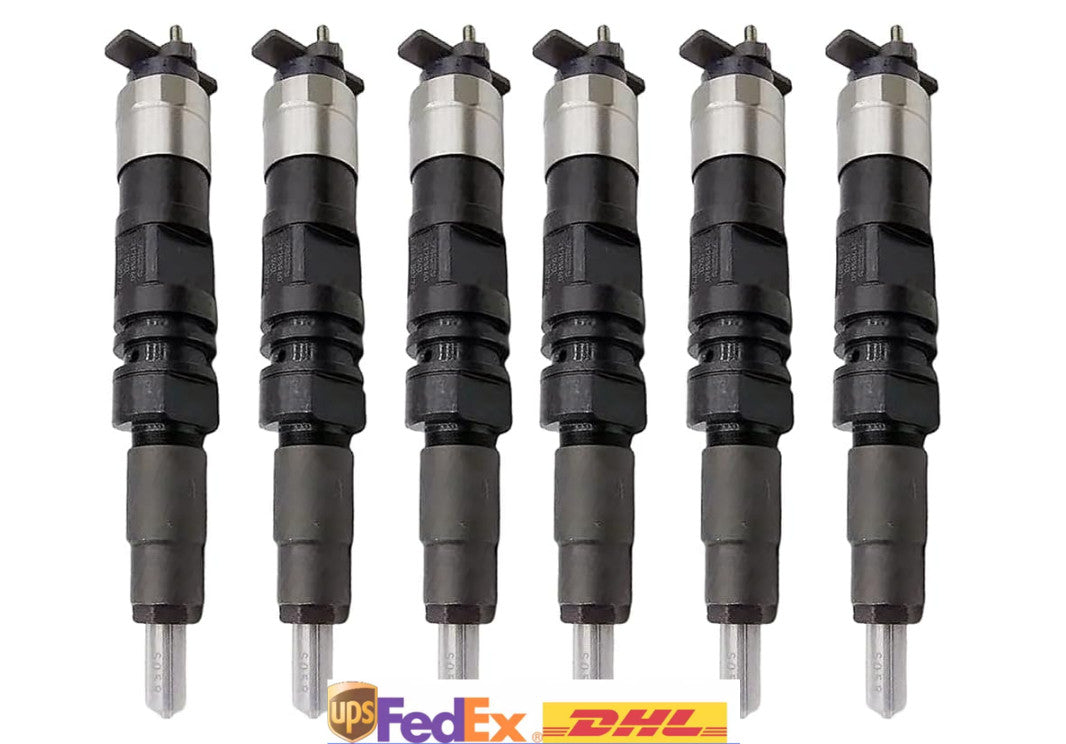 6X Fuel Injector 295050-1350 21896867 for Volvo TAD540VE TAD541VE TAD840VE