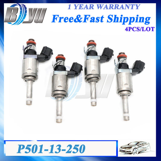 New Set for Fuel Injectors For P501-13-250 for Mazda 2 3 MX-5 Europe