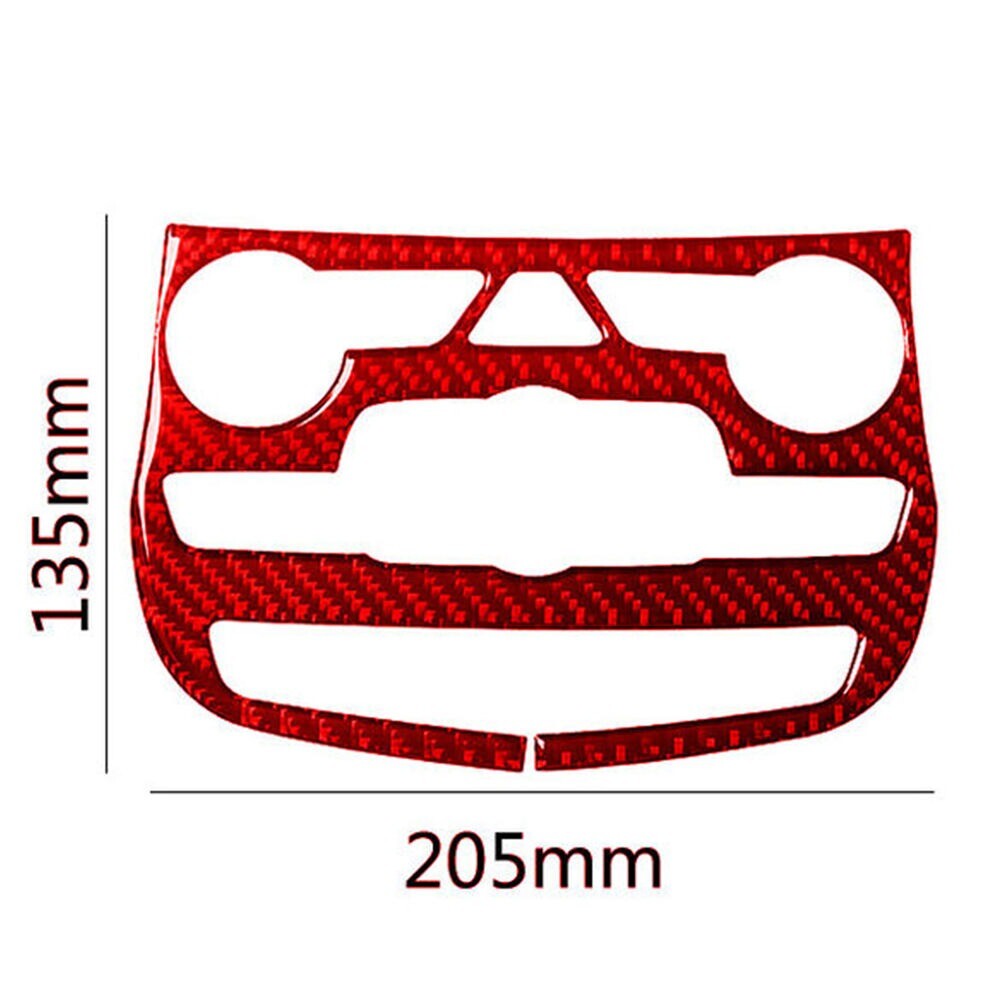 Carbon Fiber Interior Climate Control Cover Trim for Dodge Durango 2014-2020 New n