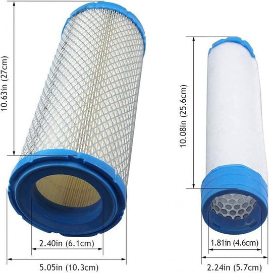 2508301-S Air Filter  2508304-S Inner for Kawasaki 11013-7020 11013-7019