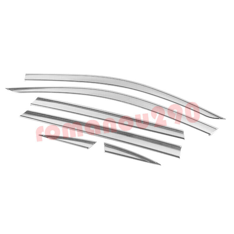 for Porsche Macan 15-23 silver Window Visor Vent Sun Shade Rain Guard Door Visor