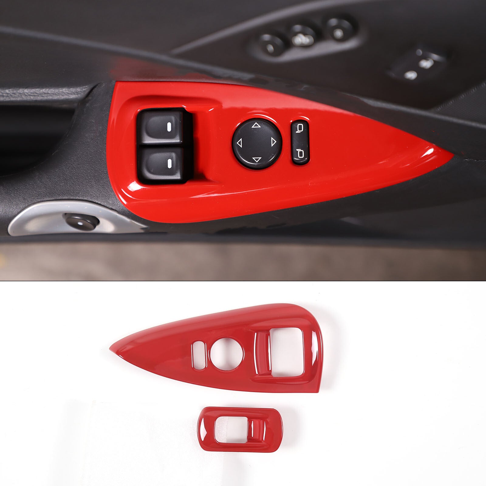 Sliver Steel Console Circuit Cover for Land Cruiser 2008-2015- v