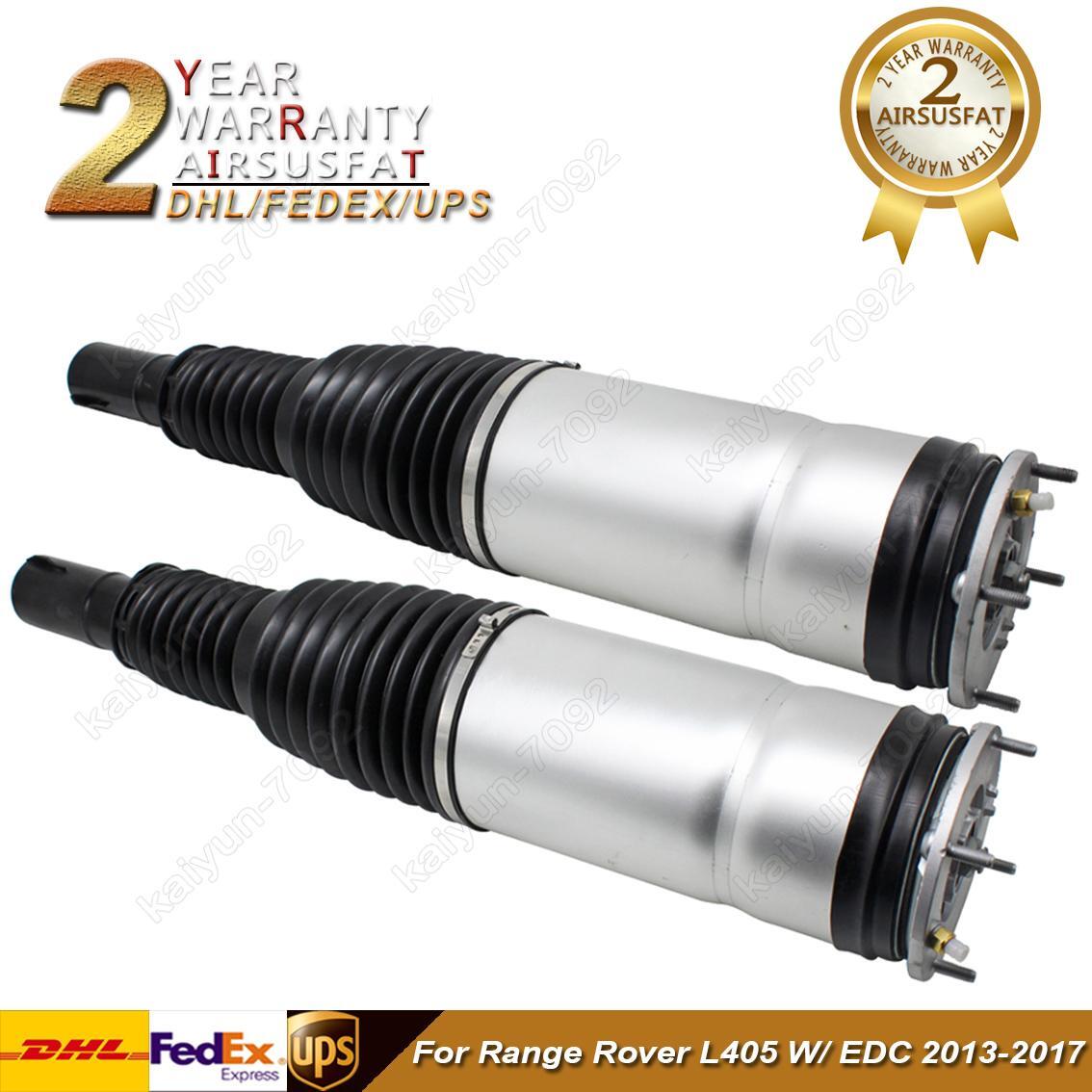 2x Front Air Suspension Struts for Land Rover for Range Rover L405 W/ EDC 2013-2017
