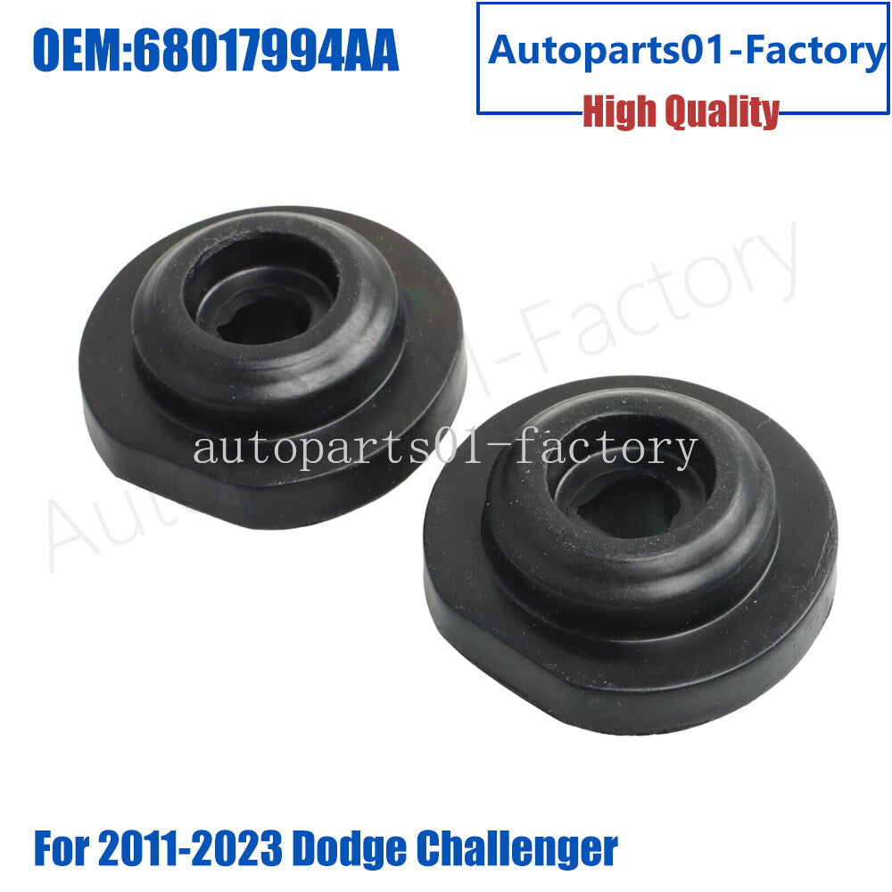 2PCS Rubber Lower Radiator Bushing 68017994AA for 2011-2023 for Dodge for Challenger